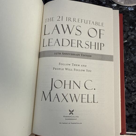 21 Irrefutable Laws of Leadership by John C Maxwell 25th Anniversary Edition - Picture 6 of 6